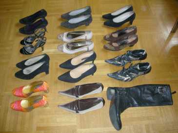 Foto: Sells Sapatas Mulheres - DIVERS MARQUES - A VENDRE CHAUSSURES CUIR BOTTE, BALLERINE, TALONS