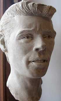 Foto: Sells Sculpture Resina - PORTRAIT DE JACQUES BREL