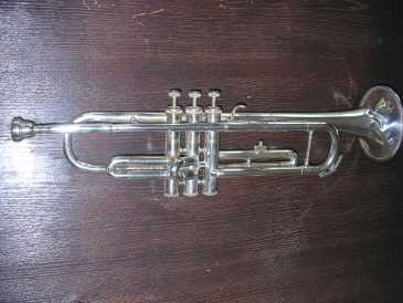 Foto: Sells Bronze, woodwind e instrumento de vento OLD SILVER TRUMPET WITH CASE - AMBASSADOR - AMBASSADOR