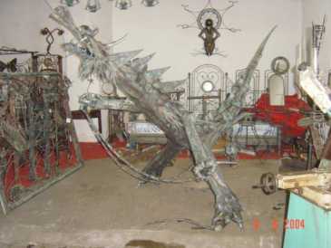 Foto: Sells Sculpture DRAGAO DE HIERRO UNICO