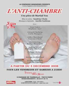 Foto: Sells Bilhetes do concert L'ANTI-CHAMBRE - THEATRE DES DEUX REVES PARIS