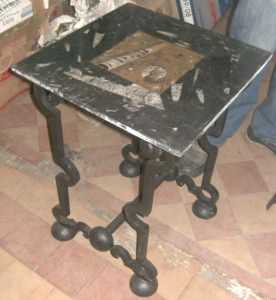 Foto: Sells Decoração TABLE EN MARBRE FOSSILISE - MARBRE FOSSILISE