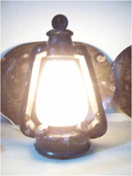 Foto: Sells Lâmpada LAMPE EN MARBRE FOSSILES D'ERFOUD