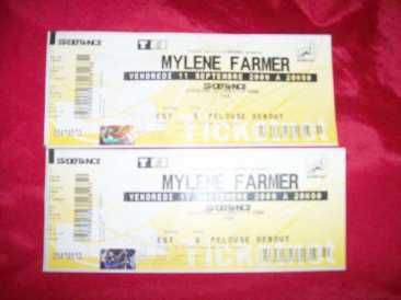 Foto: Sells Bilhetes do concert CONCERT MYLENE FARMER - STADE DE FRANCE
