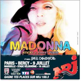 Foto: Sells Bilhetes do concert CONCERTO MADONNA - PARIGI