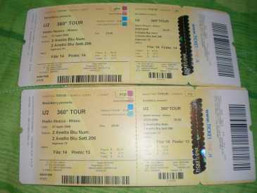 Foto: Sells Bilhetes do concert U2 - 360° TOUR 2009 - MILANO