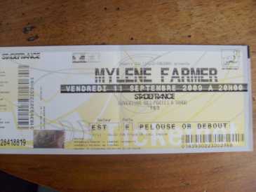 Foto: Sells Bilhetes do concert CONCERT MYLENE FARMER - STADE DE FRANCE