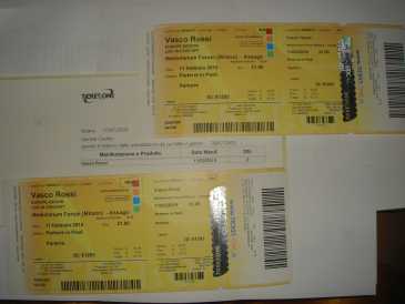 Foto: Sells Bilhetes do concert CONCERTO VASCO ROSSI - MILANO