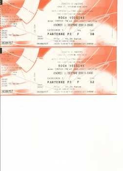 Foto: Sells Bilhetes do concert CONCERT ROCH VOISINE - ZENITH D'AMIENS