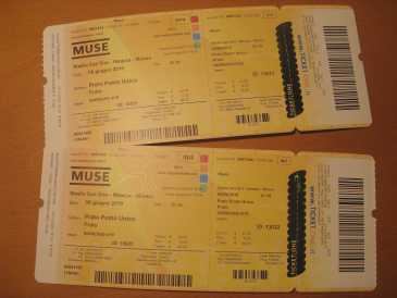 Foto: Sells Bilhetes do concert CONCERTO MUSE @SAN SIRO, 8 GIUGNO 2010 - MILANO