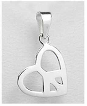 Foto: Sells Jóia Mulheres - PENDENTIF COEUR PAIX ARGENT 15,00EUR - PENDENTIF COEUR ARGENT 925