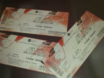 Foto: Sells Bilhetes do concert CONCERT LADY GAGA - PARIS BERCY