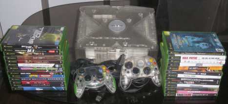 Foto: Sells Console do gaming X BOX - CRYSTA EDITION LIMITE