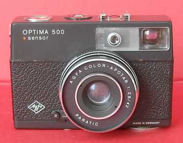 Foto: Sells Câmera AGFA - OPTIMA 500 SENSOR - (ANNO 1969)