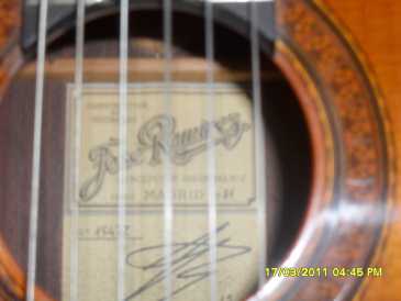 Foto: Sells Guitarra e instrumento da corda RAMIREZ 1A - 1A