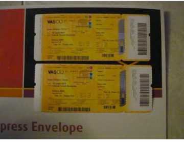 Foto: Sells Bilhete do concert VASCO LIVE KOM 2011 - ROMA