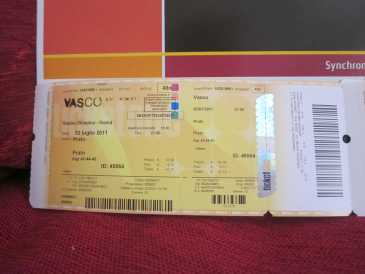 Foto: Sells Bilhete do concert BIGLIETTI CONCERTO VASCO ROMA 2 LUGLIO PRATO - ROMA STADIO OLIMPICO