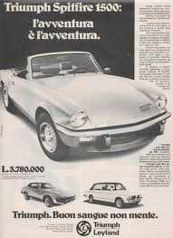 Foto: Sells Carro TRIUMPH SPITFIRE 1500 ANNO 1976 - TRIUMPH SPITFIRE 1500