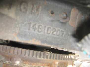 Foto: Sells Peça e acessório CHEVROLET - CHEVROLET ENGINE NUMBER: MG 14010207