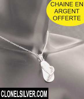 Foto: Sells Jóia Mulheres - PENDENTIF TONGUE EN ARGENT 20,00EUR - TONGUE ARGENT EN PENDENTIF CHAINE ARGENT OFFERTE