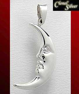 Foto: Sells Jóia Mulheres - PENDENTIF DEMI LUNE ARGENT 20,00EUR - PENDENTIF LUNE ARGENT + CHAINE EN ARGENT OFFERTE