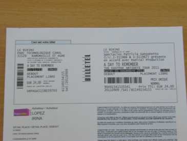 Foto: Sells Bilhete do concert A DAY TO REMEMBER, THE EASTPAK ANTIDOTE TOUR 2011 - RAMONVILLE, LE BIKINI