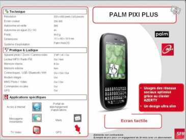 Foto: Sells Telefone da pilha PALM - PIXI PLUS