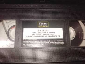 Foto: Sells VHS CHARLIE - ANCHE I CANI VANNO IN PARADISO - DON BLUTH