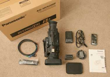 Foto: Sells Câmeras video PANASONIC - AG HVX 200 3CCD