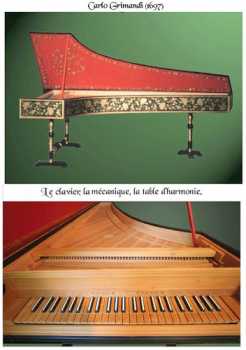 Foto: Sells Instrumento da música PALMER - CLAVECIN ITALIEN COPIE GRIMALDI