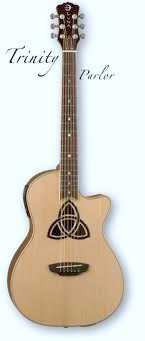 Foto: Sells Guitarra e instrumento da corda LUNA - TRINITY PARLOR
