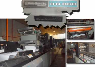 Foto: Sells Impressora DIDDE-GLASER.INC D.G860 - DIDDE-GLASER.INC DG 860