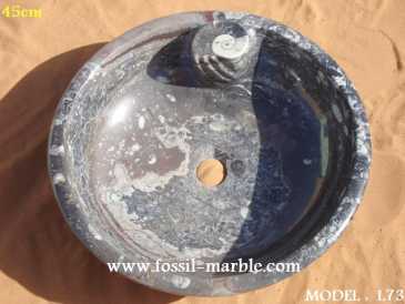 Foto: Sells Decoração WASH BASINS FROM FOSSILIZED MARBLE MOROCCO - WHOLESALES WASH BASINS FROM FOSSILIZED MARBLE