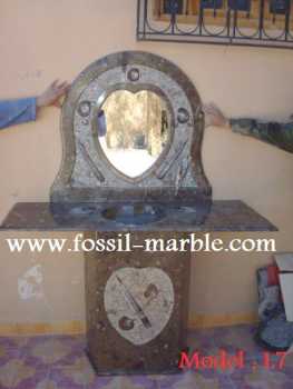 Foto: Sells Decoração SINKS FROM FOSSILIZED MARBLE MOROCCO - SINKS FROM FOSSILIZED MARBLE MOROCCO