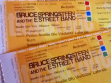 Foto: Sells Bilhetes do concert CONCERTO BRUCE SPRINGSTEEN - MILANO