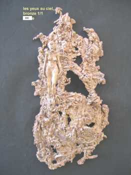 Foto: Sells Sculpture Bronze - LES YEUX AU CIEL