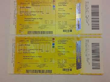 Foto: Sells Bilhetes do concert JUSTIN BIEBER - CASALECCHIO DI RENO