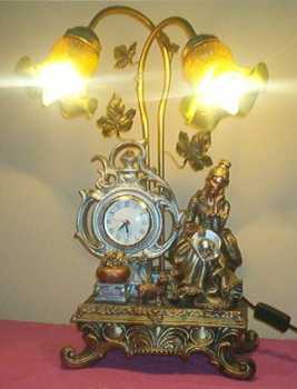 Foto: Sells Lâmpada RELOJ LAMPARA DE SOBREMESA