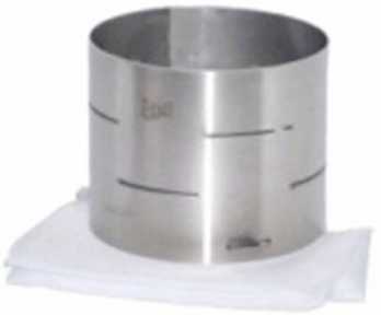 Foto: Sells Gastronomy e cozinhar STAINLESS STEEL CHEESE MOLD UNTIL 750 G WEIGHT