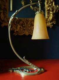 Foto: Sells Lâmpada ART NOUVEAU TISCHLAMPE DAUM NANCY FRANCE