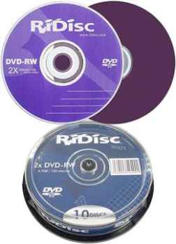Foto: Sells Consumível RIDISC - CAKEBOX DE 10 DVD -RW 4,7 GO 2X