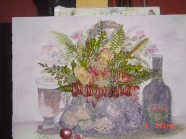 Foto: Sells Pinturas e desenhos CANASTA DE FLORES  AL NATURAL