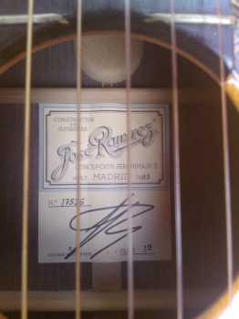 Foto: Sells Guitarra e instrumento da corda RAMIREZ - RAMIREZ III CONCEPTION JERONIMA N5
