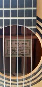 Foto: Sells Guitarra e instrumento da corda JUAN MIGUEL CARMONA 2002 - PALISSANDRE DE RIO / EPICEA