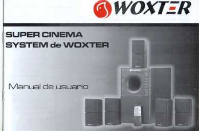 Foto: Sells Cabo e materiai WOXTER - SUPER CINEMA SYSTEM