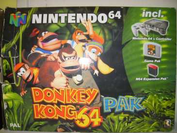 Foto: Sells Console do gaming NINTENDO - PAK N64 + DONKEY + MEMORY