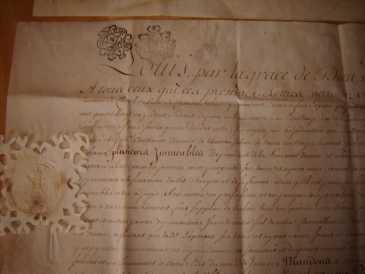 Foto: Sells Objeto MANUSCRIT LOUIS ROI DE FRANCE