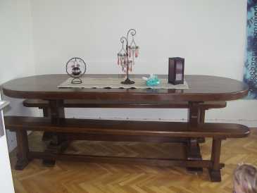 Foto: Sells Furniture NUMEROTE MAISON DU SIECLE - TABLE EN CHENE D'EBENISTE