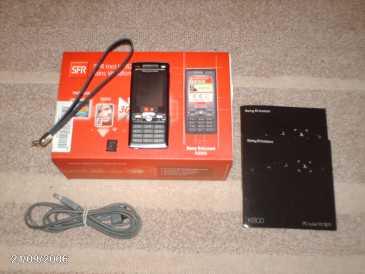 Foto: Sells Telefone da pilha SONY ERICSSON - K800I