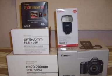 Foto: Sells Câmera CANON - EOS 5D